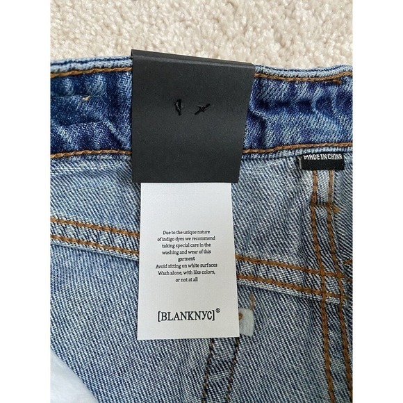 Blank NYC Shorts Denim Women Size 24 WPG - Picture 10 of 16
